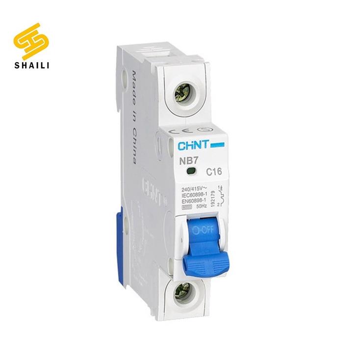 کلید مینیاتوری تک پل 2 آمپر چینت سری NB7